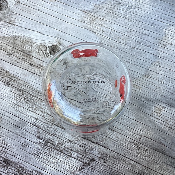 Anthropologie ICON juice glass SHRIMP - Picture 3 of 3